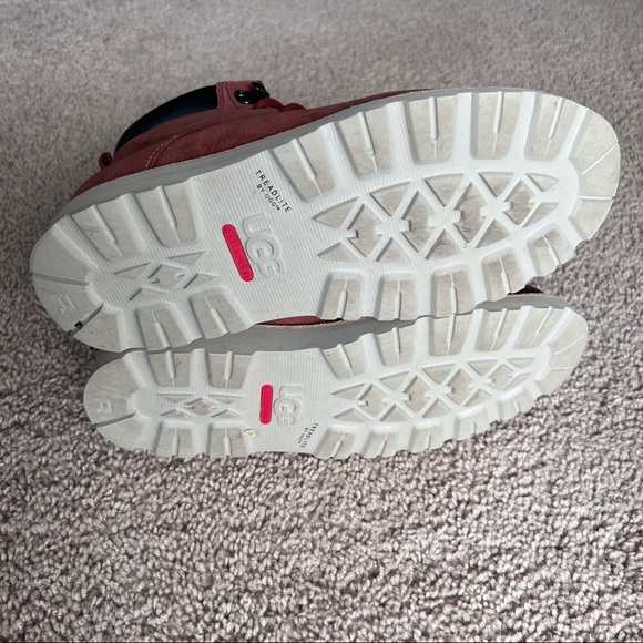 Men’s Waterproof Ugg Boots size 8 red oxide - Picture 6 of 12